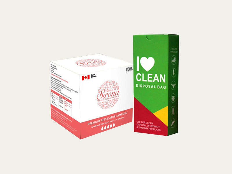 Wholesale Tampon Boxes Custom Tampon Boxes With Printed Logo