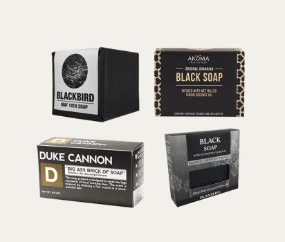 Black Soap Boxes
