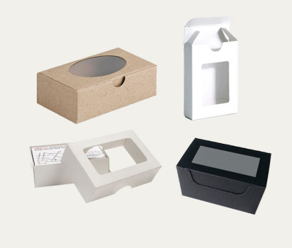 Window Business Cards Boxes