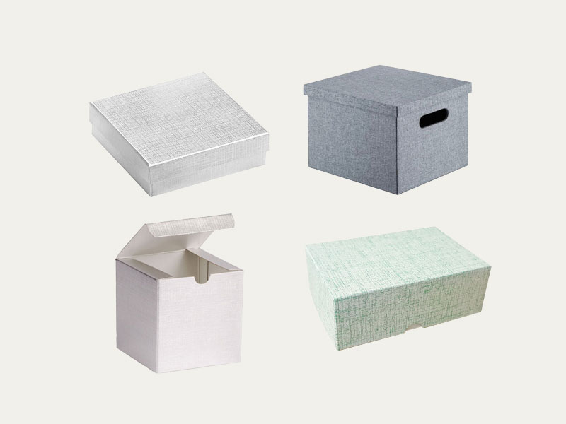 Linen Card Boxes
