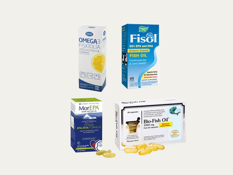 Fish Oil Boxes