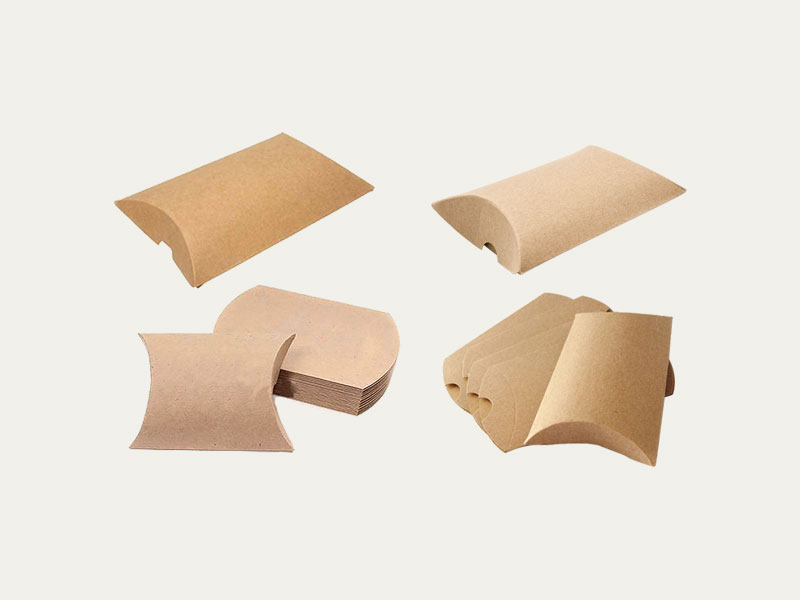Kraft Pillow Boxes