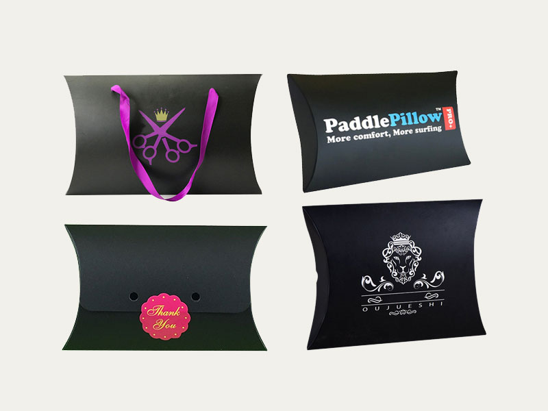 Black Pillow Boxes