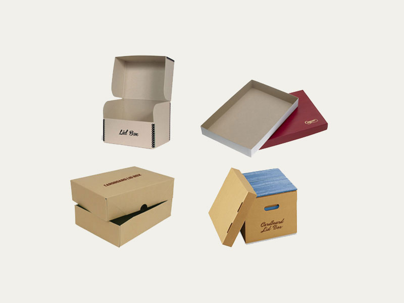 Cardboard Boxes With Lids
